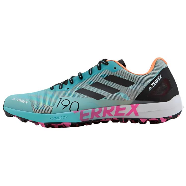 (Women) adidas Terrex Speed Pro Trail Running Shoes Blue/ 'Red' FW2735