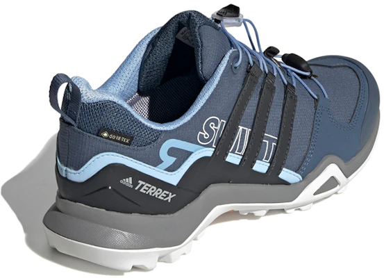 adidas Terrex Swift R2 Gore-Tex 登山 女款 藍黑 Shop adidas Terrex Swift R2 Gore-Tex 登山 女款 藍黑
