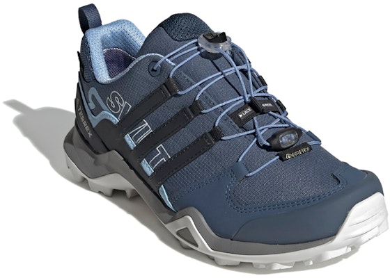 (W) adidas Terrex Swift R2 Gore-Tex Senderismo 'Azul Negro' G26556 Lookbook (W) adidas Terrex Swift R2 Gore-Tex Senderismo 'Azul Negro' G26556