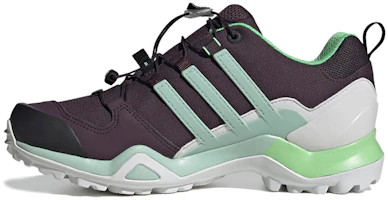 (Women) adidas Terrex Swift R2 Gore-Tex Hiking 'Purple Green White' FV6904 (Women) adidas Terrex Swift R2 Gore-Tex Hiking 'Purple Green White' FV6904