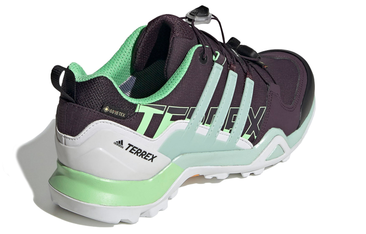 (W) adidas Terrex Swift R2 GTX Hiking 'Purple Green White' 圖 4
