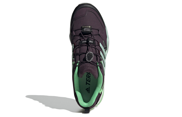 (W) adidas Terrex Swift R2 GTX Hiking 'Purple Green White' 圖 5