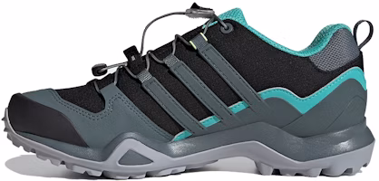 (Women) adidas Terrex Swift R2 GTX 'Black Grey Green' FX4681 (Women) adidas Terrex Swift R2 GTX 'Black Grey Green' FX4681