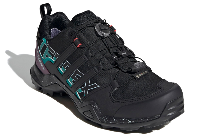 Lookbook adidas Terrex Swift R2 Gore-Tex 登山 高筒女鞋 黑綠紫