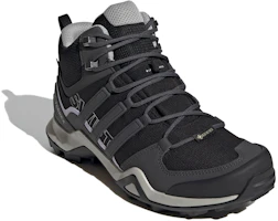 Lookbook adidas Terrex Swift R2 Mid Gore-Tex 登山 女款 黑灰色