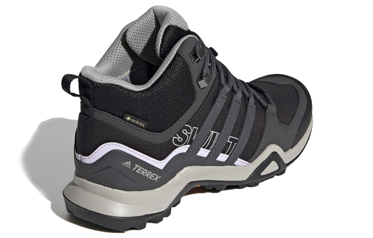 Shop adidas Terrex Swift R2 Mid Gore-Tex 登山 女款 黑灰色