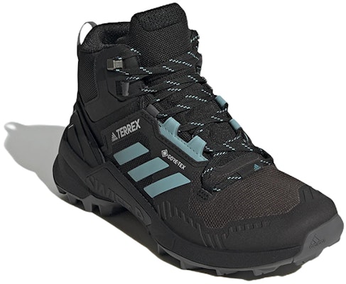 (W) adidas Terrex Swift R3 Mid Gore-Tex 'Hitam Mint Ton' GZ3043 Lookbook (W) adidas Terrex Swift R3 Mid Gore-Tex 'Hitam Mint Ton' GZ3043