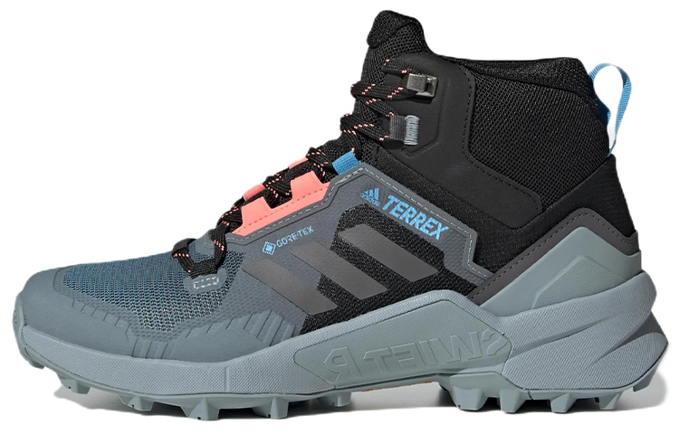 (Women) adidas Terrex Swift R3 Mid Gore-tex Hiking 'Black Blue' GZ0327