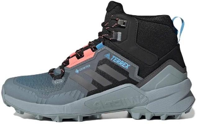 adidas Terrex Swift R3 Mid Gore-tex 女款黑藍戶外登山鞋 Buy adidas Terrex Swift R3 Mid Gore-tex 女款黑藍戶外登山鞋