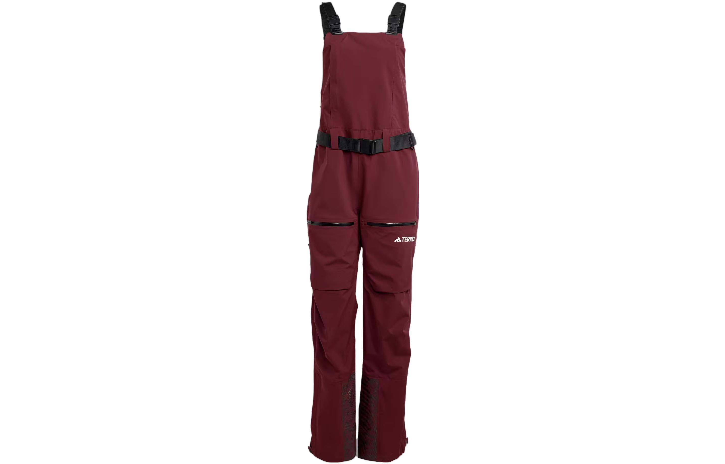 Order (Women) adidas Terrex Techrock 3L Gore-Tex  Bib Pants Shadow Red Ski Wear. IB1207