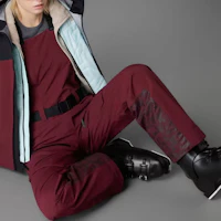 Details for (W) adidas Terrex Techrock 3L Gore-Tex 吊帶褲滑雪褲 暗影紅 滑雪裝。 IB1207