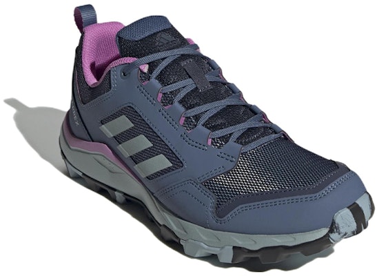 adidas Terrex Tracerocker 2.0 健行越野跑舒適耐磨跑步鞋 女款 藍粉 Lookbook adidas Terrex Tracerocker 2.0 健行越野跑舒適耐磨跑步鞋 女款 藍粉