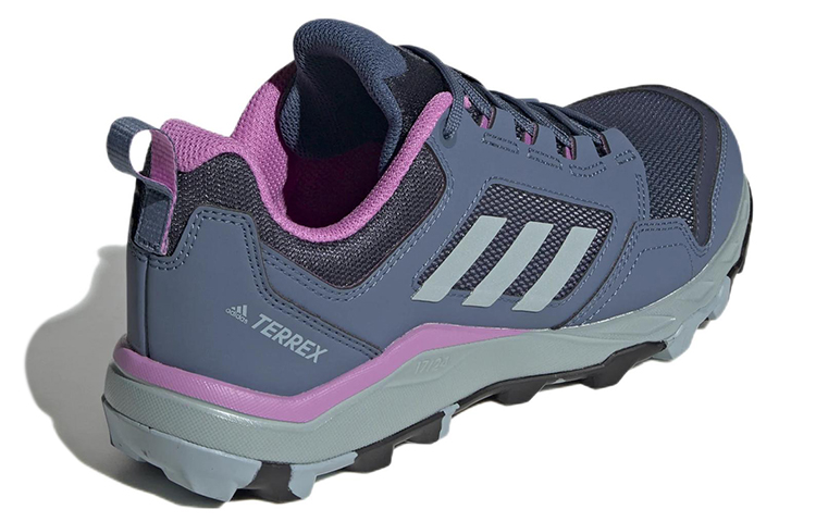 Shop adidas Terrex Tracerocker 2.0 健行越野跑舒適耐磨跑步鞋 女款 藍粉