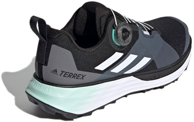 (Women) adidas Terrex Two Boa 'Black White Grey' FZ2837 Shop (Women) adidas Terrex Two Boa 'Black White Grey' FZ2837