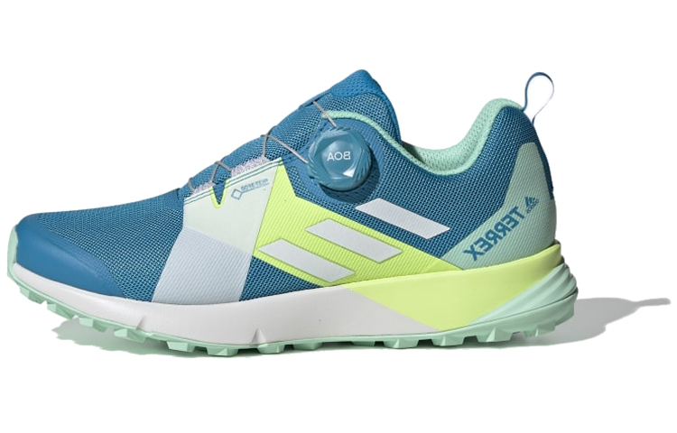 (Women) adidas Terrex Two Boa Gore-tex Trail Running 'Blue Green' F97638