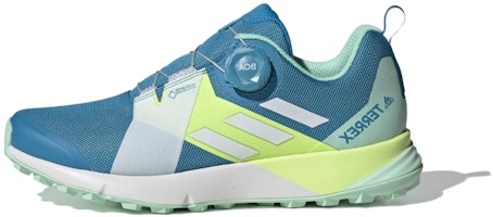 (Women) adidas Terrex Two Boa Gore-tex Trail Running 'Blue Green' F97638 (Women) adidas Terrex Two Boa Gore-tex Trail Running 'Blue Green' F97638