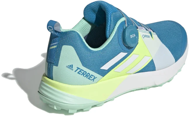 (W) adidas Terrex Two Boa Gore-tex Trail Running ''Bleu Vert'' F97638 Lookbook (W) adidas Terrex Two Boa Gore-tex Trail Running ''Bleu Vert'' F97638