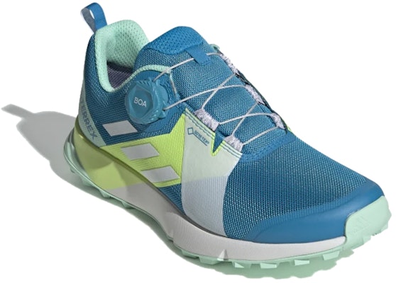 (Women) adidas Terrex Two Boa Gore-tex Trail Running 'Blue Green' F97638 Order (Women) adidas Terrex Two Boa Gore-tex Trail Running 'Blue Green' F97638