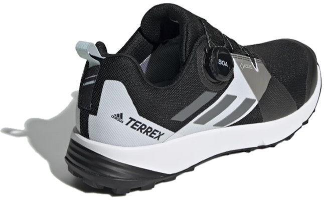 (Women) adidas Terrex Two Boa Gore-tex Trail Running 'Black White' F97639 Lookbook (Women) adidas Terrex Two Boa Gore-tex Trail Running 'Black White' F97639