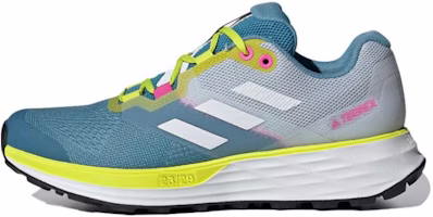(Women) adidas Terrex Two Flow Trail 'Hazy Blue Acid Yellow' FW9315 (Women) adidas Terrex Two Flow Trail 'Hazy Blue Acid Yellow' FW9315
