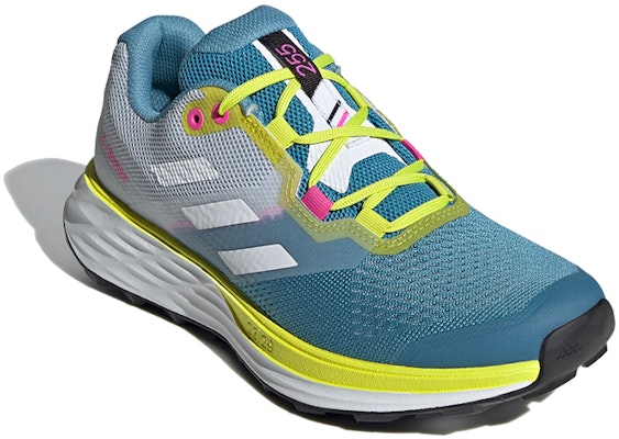 (W) adidas Terrex Two Flow Trail 'Biru Suram Kuning Asid' FW9315 Lookbook (W) adidas Terrex Two Flow Trail 'Biru Suram Kuning Asid' FW9315