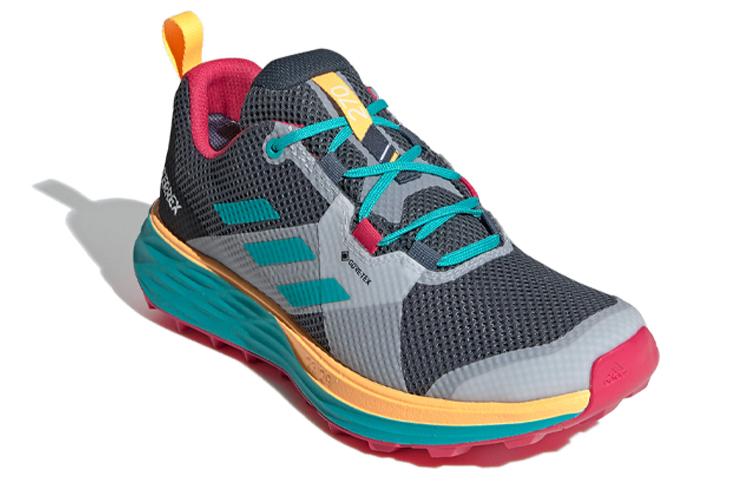 Lookbook (W) adidas Terrex Two Gore-Tex Trail 'Hi Res Aqua Gold' Sepatu Lari Outdoor FV7359