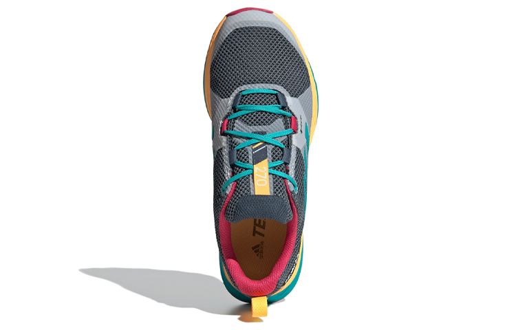 Shop (W) adidas Terrex Two Gore-Tex Trail 'Hi Res Aqua Gold' Sepatu Lari Outdoor FV7359