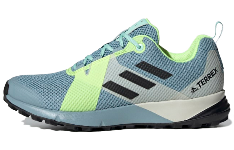 (Women) adidas Terrex Two Trail Running 'Blue Black Green' BC0512