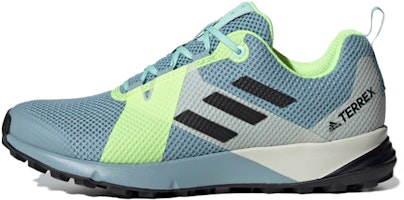 (Women) adidas Terrex Two Trail Running 'Blue Black Green' BC0512 (Women) adidas Terrex Two Trail Running 'Blue Black Green' BC0512