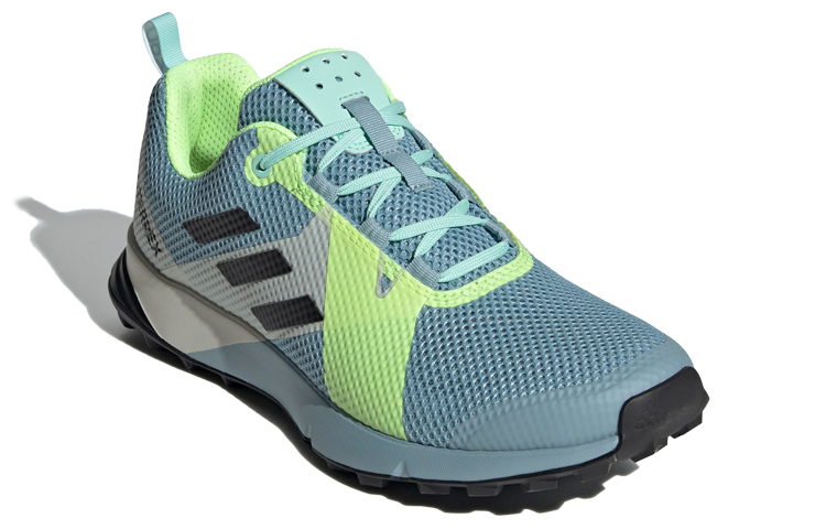 Lookbook (Women) adidas Terrex Two Trail Running 'Blue Black Green' BC0512
