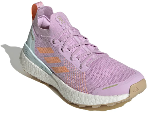 (W) adidas Terrex Two Ultra Primeblue 'Bliss Lilac Almost Blue' wanita pria GZ4049 Lookbook (W) adidas Terrex Two Ultra Primeblue 'Bliss Lilac Almost Blue' wanita pria GZ4049