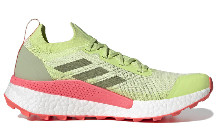 (W) adidas Terrex Two Ultra Primeblue 'Trail Running Green' 圖 2