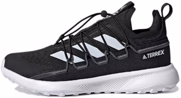(Women) adidas Terrex Voyager 21 Canvas Travel 'Black White' FZ3336 (Women) adidas Terrex Voyager 21 Canvas Travel 'Black White' FZ3336