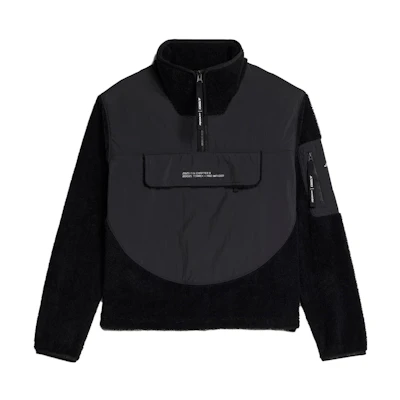 (Women) adidas TERREX and wander FW23 Half-Zip Outdoor Pullover Black IB4815
