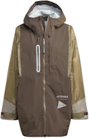 (Women) adidas TERREX X and wander SS23 Outdoor Hooded Jacket Olive Green HR7145 (Women) adidas TERREX X and wander SS23 Outdoor Hooded Jacket Olive Green HR7145