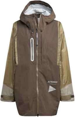 (Women) adidas TERREX X and wander SS23 Outdoor Hooded Jacket Olive Green HR7145 Order (Women) adidas TERREX X and wander SS23 Outdoor Hooded Jacket Olive Green HR7145
