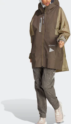 (Women) adidas TERREX X and wander SS23 Outdoor Hooded Jacket Olive Green HR7145 Lookbook (Women) adidas TERREX X and wander SS23 Outdoor Hooded Jacket Olive Green HR7145