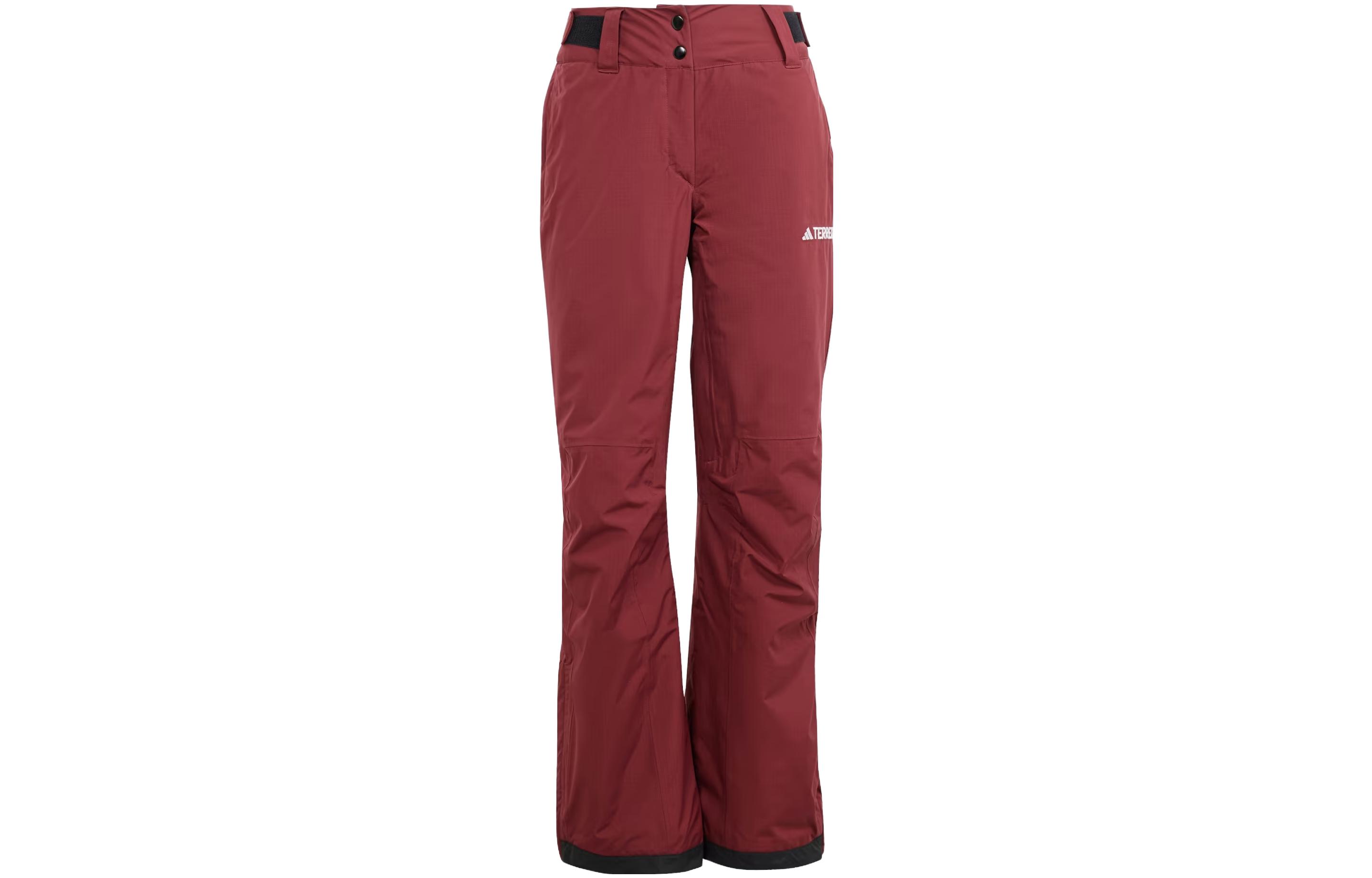 (Women) adidas Terrex Xperior 2L Insulated  Ski Pants Shadow Red Outdoor Trousers. IB1178