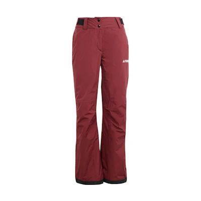 (Women) adidas Terrex Xperior 2L Insulated Ski Pants Shadow Red Outdoor Trousers. IB1178