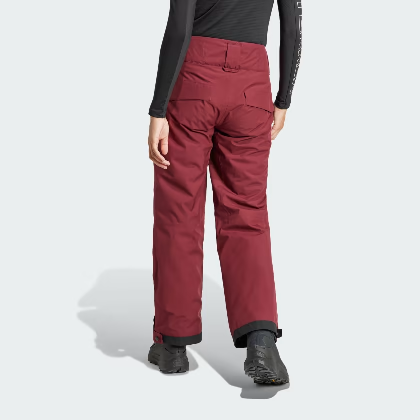 Shop (Women) adidas Terrex Xperior 2L Insulated  Ski Pants Shadow Red Outdoor Trousers. IB1178