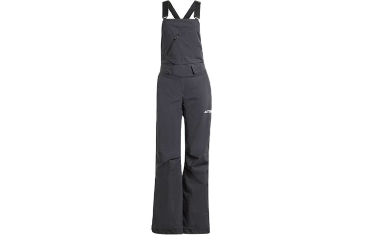(Women) adidas Terrex Xperior 2L Insulated Bib Pants  Black Outdoor Ski Pants. IB1182