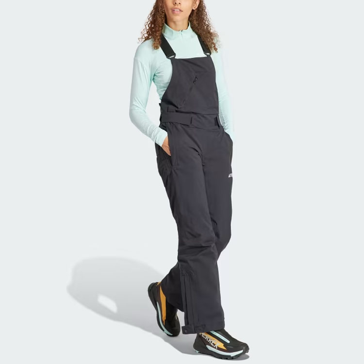 Details for (Women) adidas Terrex Xperior 2L Insulated Bib Pants  Black Outdoor Ski Pants. IB1182