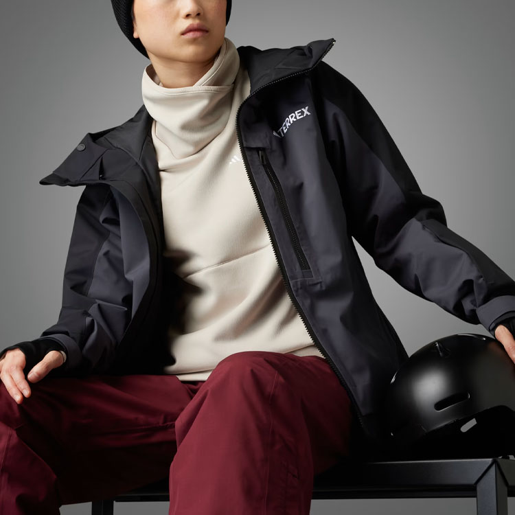 Purchase (W) adidas Terrex Xperior 2L Insulated Rain.Rdy Jaket Ski Hitam. IB4228