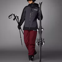 Details for (W) adidas Terrex Xperior 2L 保暖防水滑雪外套 黑色 IB4228