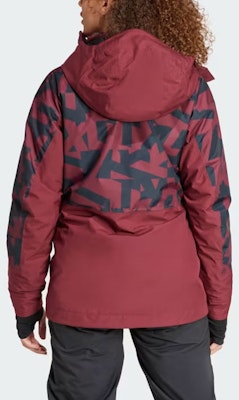 (W) adidas Terrex Xperior 2L RAIN.RDY Jaket Ski Isolasi Shadow Red. IB1070 Shop (W) adidas Terrex Xperior 2L RAIN.RDY Jaket Ski Isolasi Shadow Red. IB1070