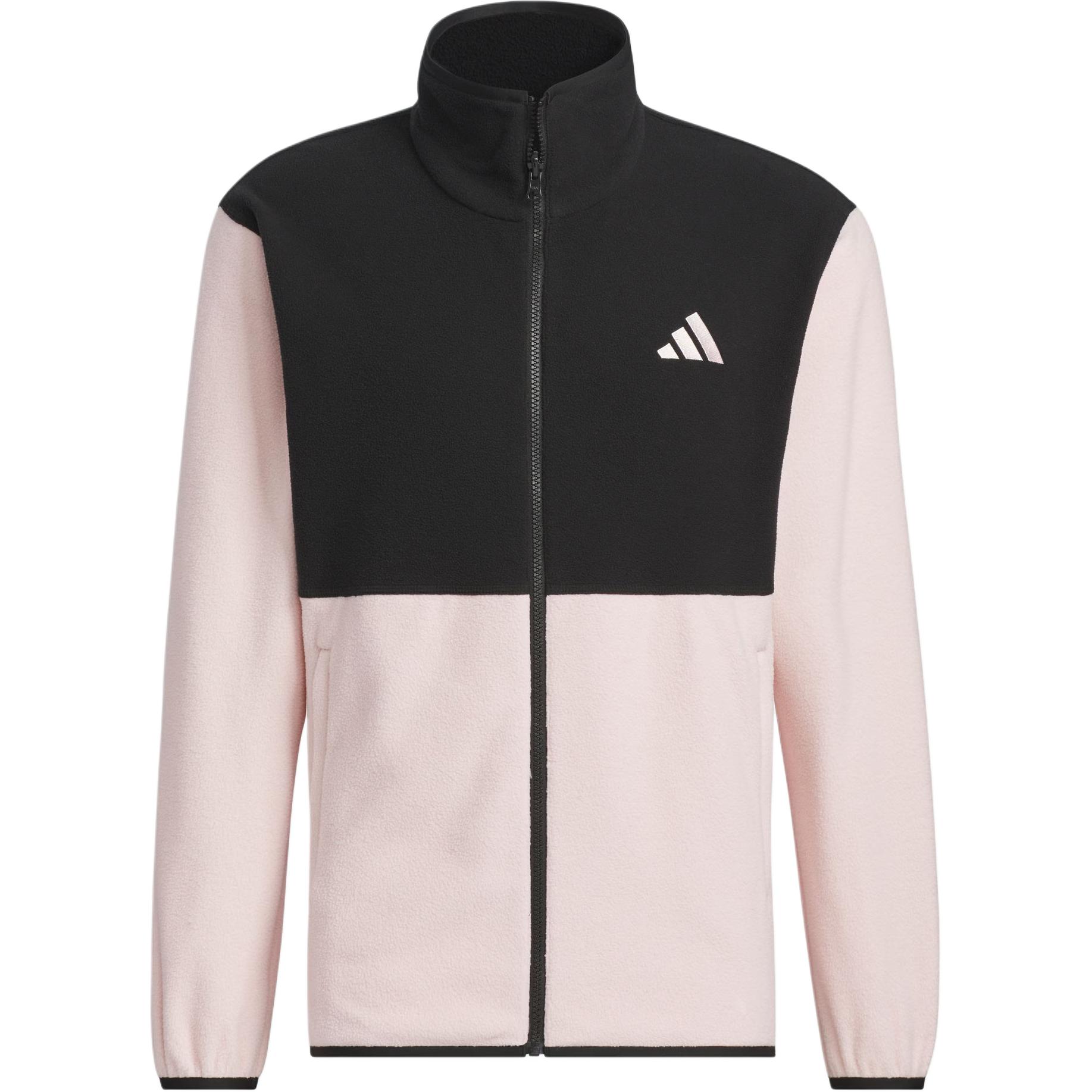 (Women) adidas Three-in-One Water-Resistant Fleece Jacket Women’s Sand Brown Pink Hooded JM9143 圖 3