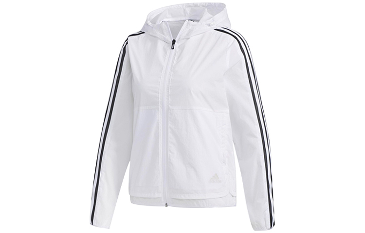 Buy (Women) adidas Three Stripes Hoodie Jacket - White FM9257