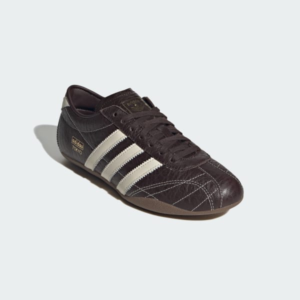 Details for (W) adidas 東京極光 咖啡色/米白色/金屬金 IH6623