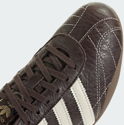(W) adidas 東京極光 咖啡色/米白色/金屬金 IH6623 2