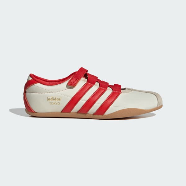 (Women) adidas Tokyo Cream White/Red/Gold Metallic IH3999